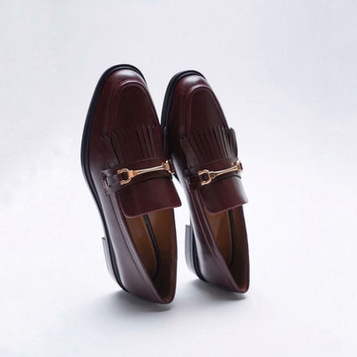 Zapatos Cómodos de Cuero Marrón con Suela Plana para el Día a Día - Image 11