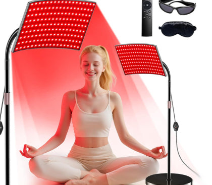 Lámpara Giratoria de Terapia de Luz Roja con Calor Infrarrojo para el Hogar - Image 10