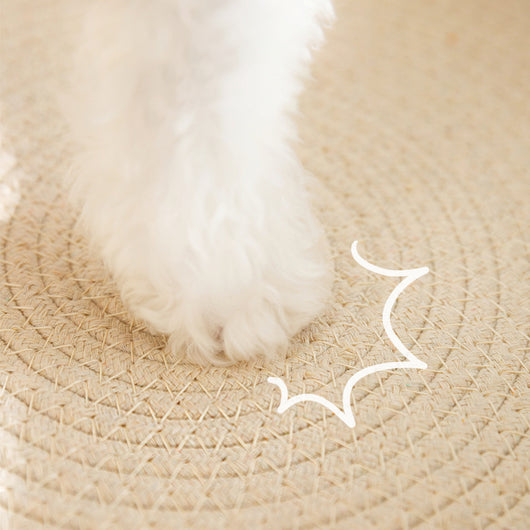 Rascador Ovalado para Gatos con Cuenco - Protector de Muebles y Nido Acogedor - Image 9