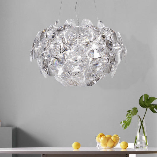 Lámpara Colgante Manzana LED Acrílica para Sala de Estar - Image 5