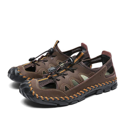 Sandalias Casuales para Hombre Cosidas a Mano - Image 2