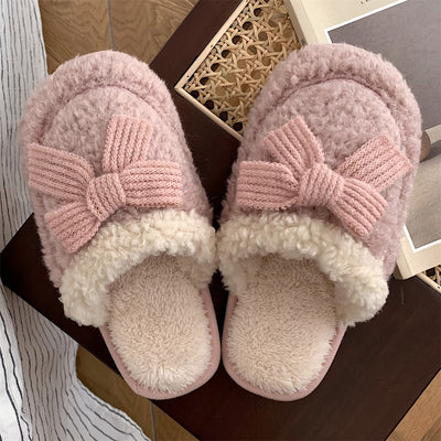 Pantuflas Cálidas de Casa Estilo Coreano Antideslizantes para Mujer - Image 5