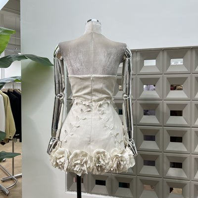 Vestido Corset Floral 3D Artesanal con Cintura Ajustable - Image 8