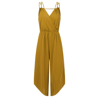 Jumpsuit Deportivo de Color Liso Estilo Europeo y Americano - Image 31