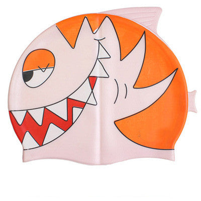 Gorro de Natación de Silicona para Niños con Dibujos Animados - Image 16