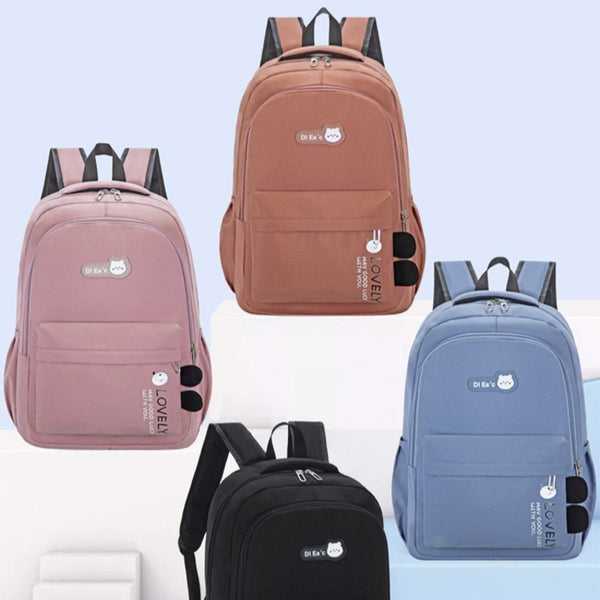 Mochila Escolar de Gran Capacidad Multifuncional - Diseño Casual y Moderno