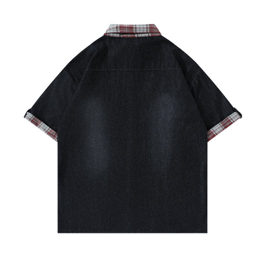 Camisa Denim Suelta Verano para Hombre - Image 3