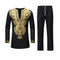 Conjunto de Camisas Estampado Étnico Africano para Hombre