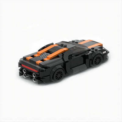 Bloques de Construcción Bugatti Chiron sobre Ruedas - Image 2