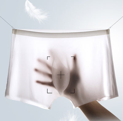Calzoncillos de Seda de Hielo sin Costuras - Boxers Masculinos Cómodos y Sexys - Image 27