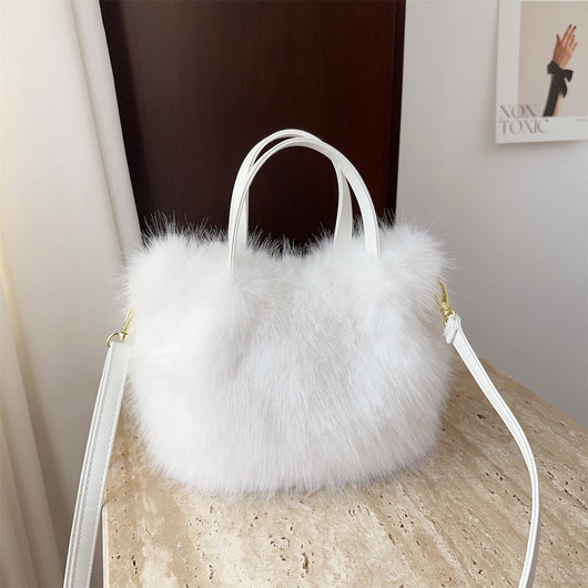 Bolso Tote de Piel Sintética Estilo Fox - Image 14