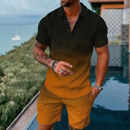 Polo Casual Versátil con Cierre para Hombre - Diseño Simple y Moderno - Image 9