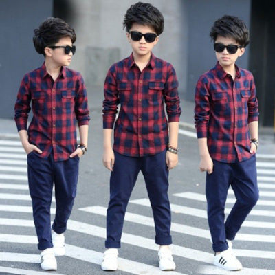 Camisa Infantil Manga Larga a Rayas - Estilo Casual para Otoño - Image 11