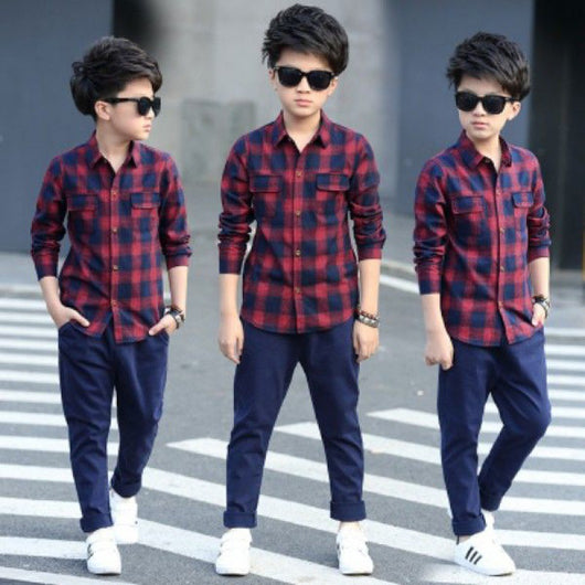 Camisa Infantil Manga Larga a Rayas - Estilo Casual para Otoño - Image 11