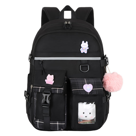 Mochila Escolar Ligera y Adorable con Diseño de Dibujos Animados - Image 11