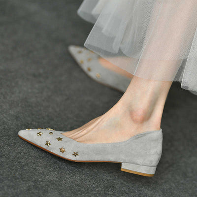 Zapatos Planos Puntiagudos con Acabado Satinado - Cómodos y Versátiles - Image 7