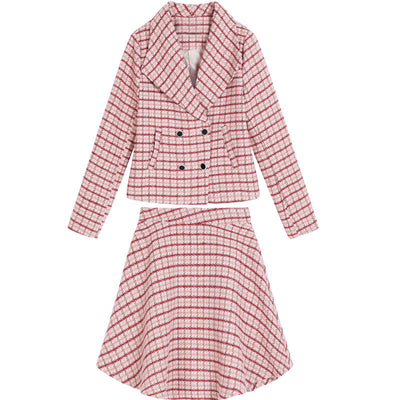 Conjunto de Falda Elegante Estilo Occidental Dos Piezas - Image 10