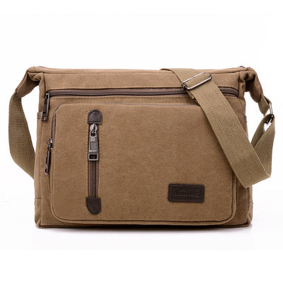 Bolsa Mensajera Retro Hombre con Diseño de Capas - Image 43