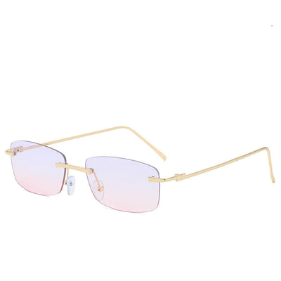 Gafas de Sol sin Marco con Lentes Oceánicas de Corte Perfecto - Image 4