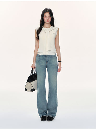 Chaleco Tejido Ice Silk sin Mangas - Blusa Suelta y Fresca - Image 22