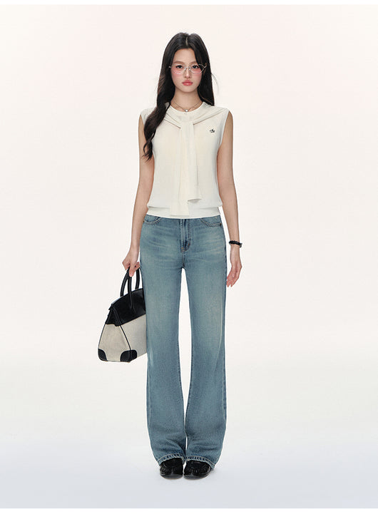 Chaleco Tejido Ice Silk sin Mangas - Blusa Suelta y Fresca - Image 22