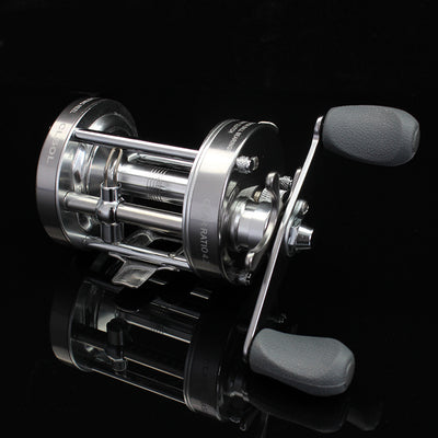 Carrete de Pesca Doble Freno Tambor Metálico Weihai - Equipo Profesional - Image 4