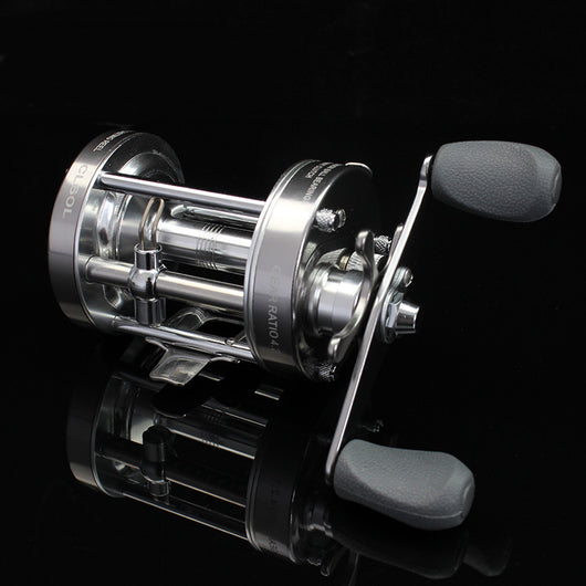 Carrete de Pesca Doble Freno Tambor Metálico Weihai - Equipo Profesional - Image 4