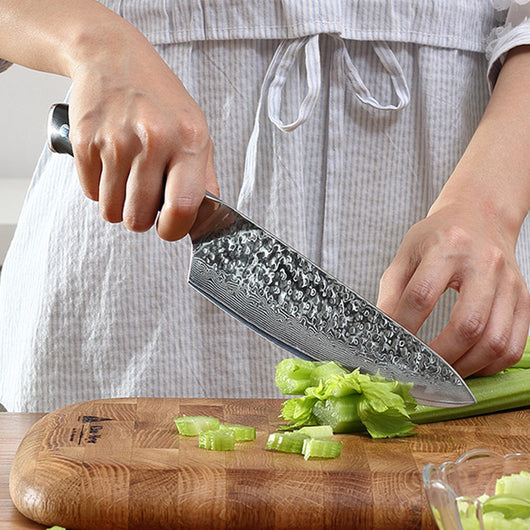 Cuchillo de Chef Occidental para Filetear Salmón y Carnes - Image 5