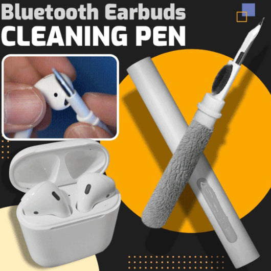 Pluma Limpiadora para Audífonos Bluetooth y Auriculares Inalámbricos