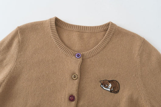 Cardigan Suave de Color Sólido - Sweater Coat Cómodo y Versátil - Image 14