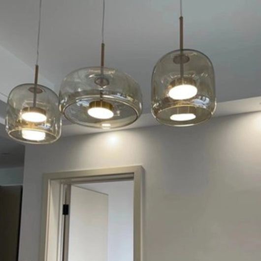 Lámpara Colgante de Vidrio Artístico para Bar y Dormitorio - Image 2