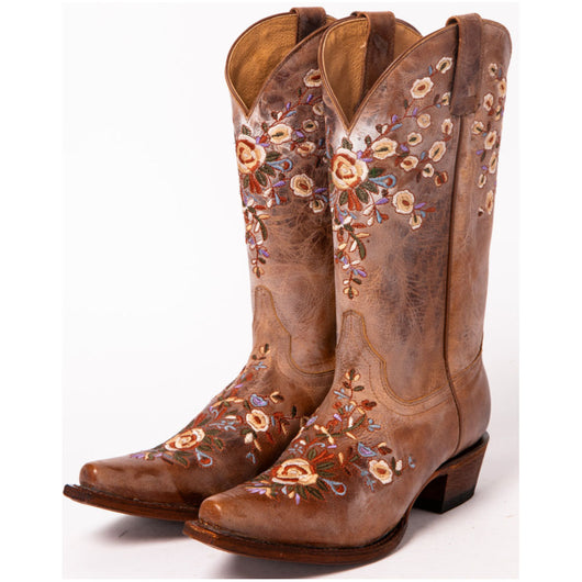 Botas Vaqueras Vintage con Bordados de Caña Alta - Image 11