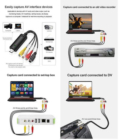 Tarjeta Capturadora de Video USB Canal Único - Image 7