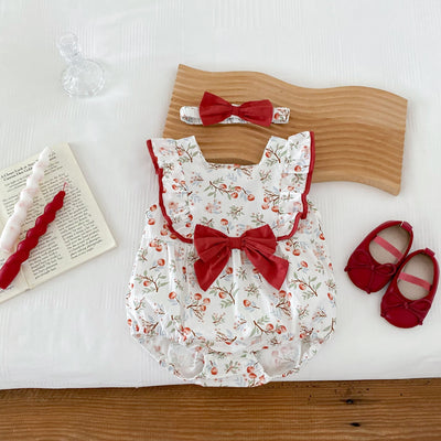 Enterizo Infantil sin Mangas Estilo Pastoral para Niña - Image 34