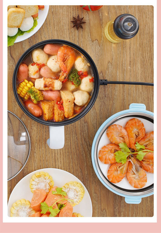 Olla Eléctrica Multifunción para Estudiantes - Cocinador de Fideos Rápido - Image 11