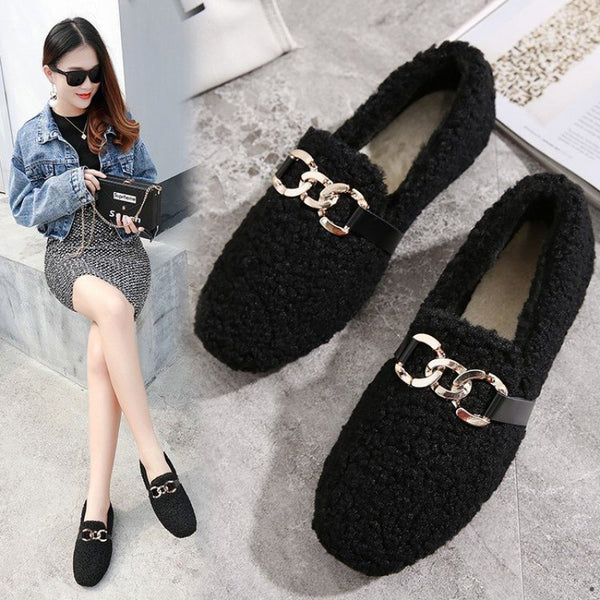 Zapatos Deportivos para Mujer con Forro Polar Cálido - Image 4