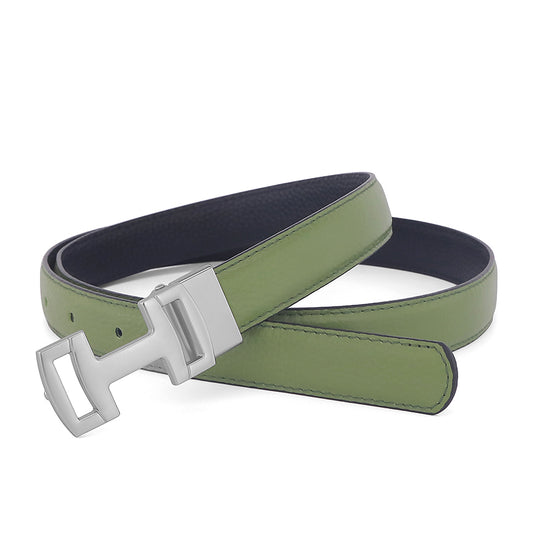 Cinturón de Cuero Genuino para Mujer - Diseño Casual y Elegante