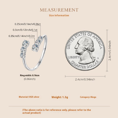 Anillo de Diamante Mozambique Brillante con Charm - Image 8