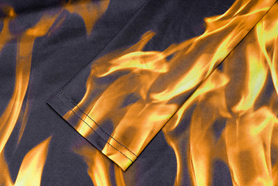Mono Largo Estampado Flamas para Mujer - Diseño Moderno y Versátil - Image 12