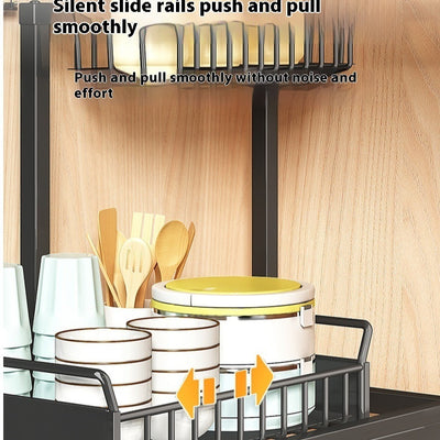 Organizador Extraíble para Fregadero con Estantes Ajustables y Almacenamiento Multiuso - Image 16