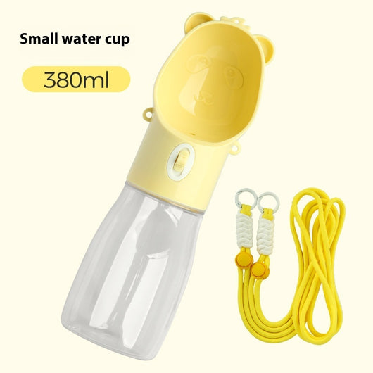 Botella de Agua Portátil 2 en 1 para Perros y Gatos con Comedero Integrado - Image 9