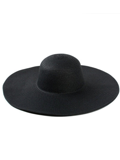 Sombrero de Paja Protector Solar Coreano - Ideal para Playa y Paseos de Verano - Image 10