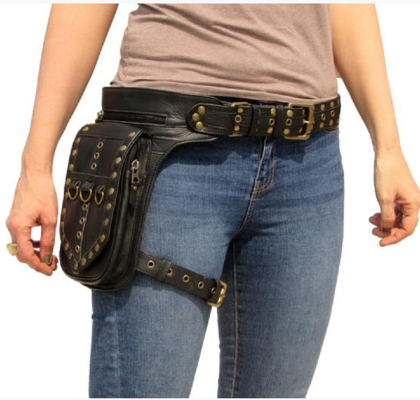 Bolso Bandolera Punk Medieval Retro Europeo