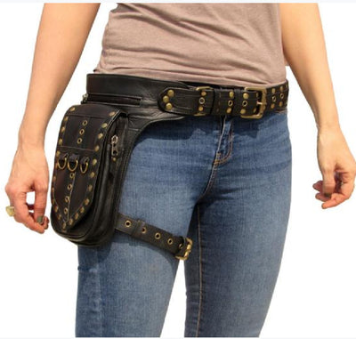 Bolso Bandolera Punk Medieval Retro Europeo