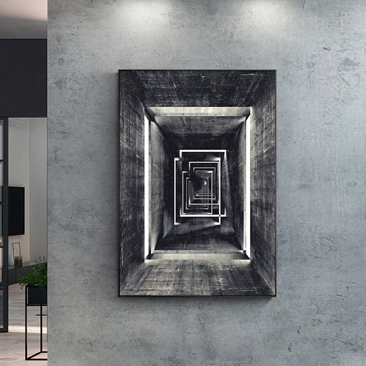 Póster de Arquitectura Moderna en Blanco y Negro - Image 11