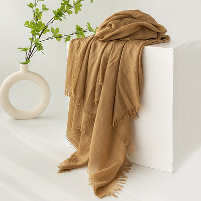 Pañuelo de Algodón y Lino Verano - Protección Solar Elegante - Image 14