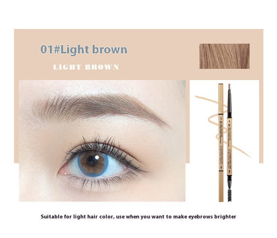 Lápiz de Cejas Ultra Fino Dorado Resistente al Desvanecimiento - Image 24