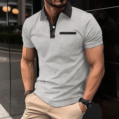 Polo Slim Fit con Bolsillo de Solapa para Hombre - Image 40