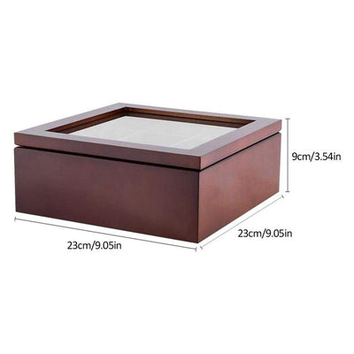 Caja de Té de Madera con Compartimentos - Organizador Premium - Image 7