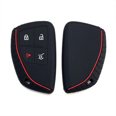 Funda Protectora de Silicona para Llave Chevrolet Tahoe Ivia GW con Patrón de Neumático - Image 12